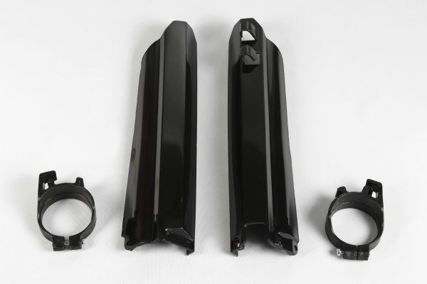 Fork Slider Protectors black for Yamaha YZ 125 - YZ 250 - YZ 400 F - WR 400 F - YZ 250 F - WR 250 F - YZ 426 F - WR 426 F - ...